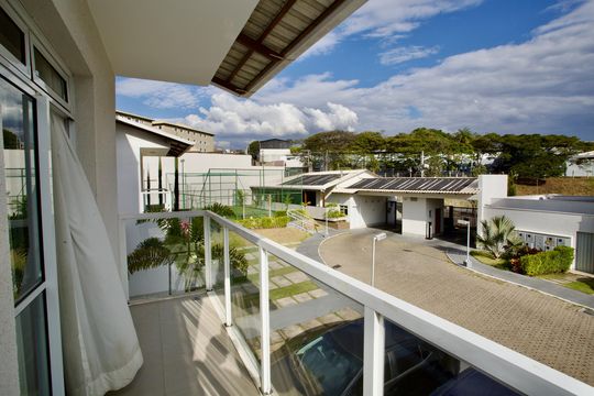 Varanda da Suíte de casa de condomínio para alugar com 3 quartos, 180m² em Estância do Hibisco, Contagem