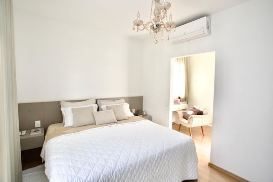 Quarto Suíte de casa de condomínio para alugar com 3 quartos, 180m² em Estância do Hibisco, Contagem
