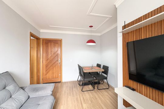 Sala de apartamento para alugar com 2 quartos, 44m² em Vila Cruz das Almas, São Paulo