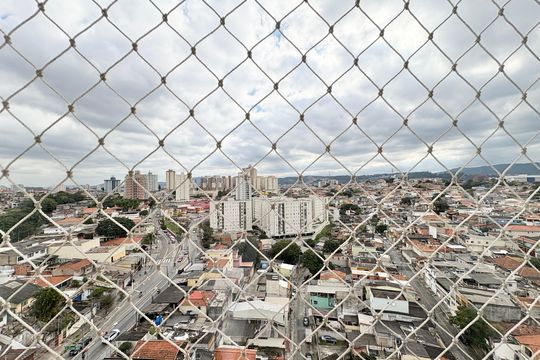 Vista da Sala de apartamento para alugar com 2 quartos, 44m² em Vila Cruz das Almas, São Paulo