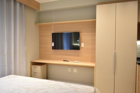 Studio de kitnet/studio para alugar com 0 quarto, 30m² em Vila Clementino, São Paulo