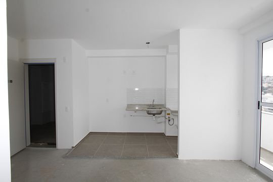 Sala de apartamento à venda com 3 quartos, 59m² em Estoril, Belo Horizonte