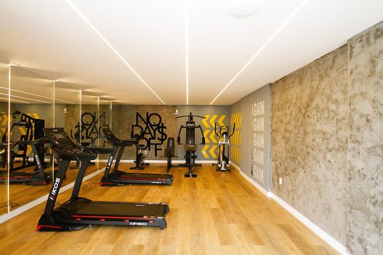 Área comum - Academia de apartamento à venda com 3 quartos, 59m² em Estoril, Belo Horizonte