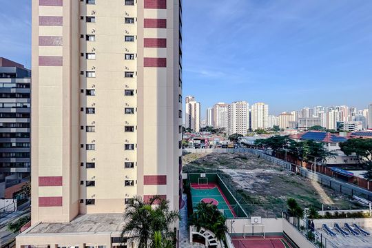 Vista da Suíte de apartamento à venda com 3 quartos, 79m² em Tatuapé, São Paulo