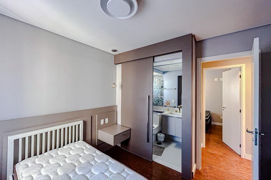 Quarto 2 - Suíte de apartamento à venda com 3 quartos, 79m² em Tatuapé, São Paulo