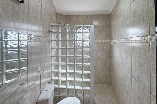 Banheiro - Suíte de apartamento para alugar com 2 quartos, 83m² em Assunção, São Bernardo do Campo