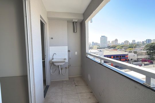 Varanda  de apartamento à venda com 2 quartos, 46m² em Mooca, São Paulo