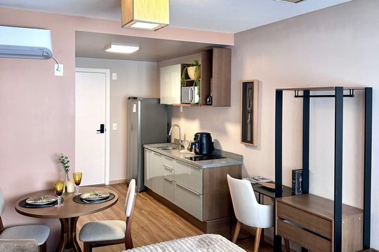 Studio  de kitnet/studio para alugar com 1 quarto, 46m² em Auxiliadora, Porto Alegre