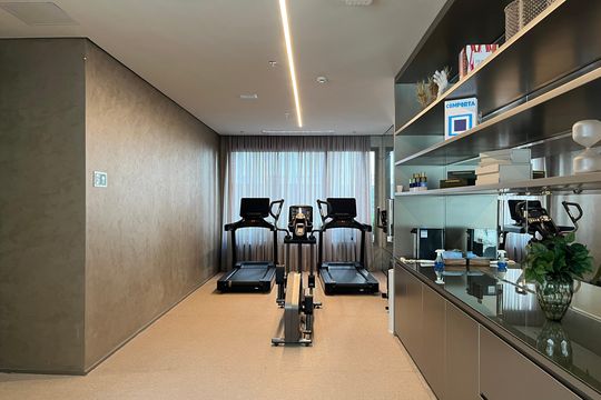 Área comum - Academia de apartamento para alugar com 1 quarto, 30m² em Pompeia, São Paulo