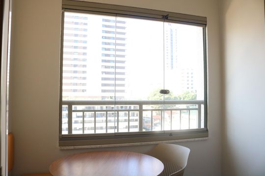 Varanda de apartamento para alugar com 1 quarto, 30m² em Pompeia, São Paulo