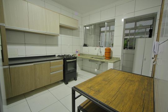 Cozinha  de apartamento para alugar com 2 quartos, 68m² em Baeta Neves, São Bernardo do Campo
