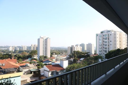 Varanda de apartamento à venda com 3 quartos, 182m² em Alto de Pinheiros, São Paulo