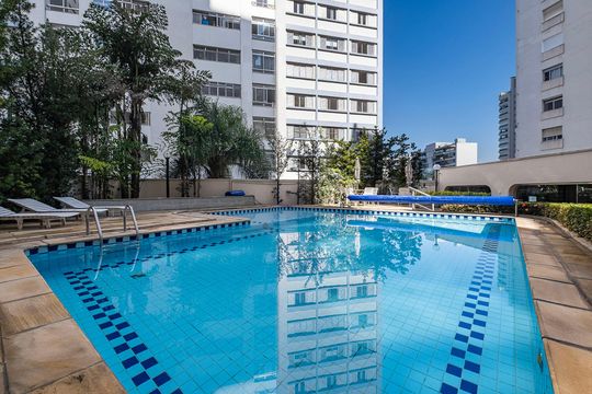 Piscina de apartamento à venda com 2 quartos, 190m² em Paraíso, São Paulo