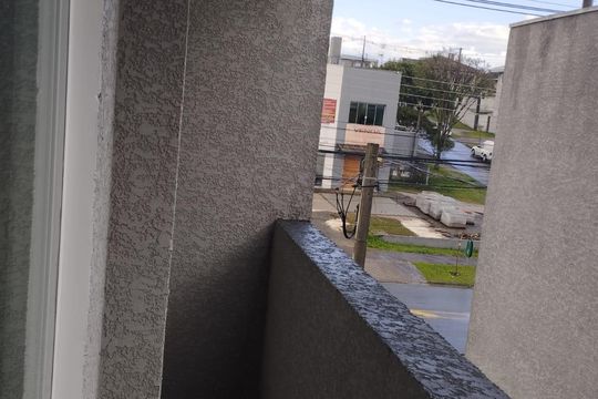 Varanda de apartamento à venda com 1 quarto, 38m² em Bairro Alto, Curitiba