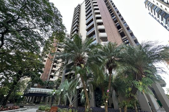 Fachada de apartamento à venda com 3 quartos, 162m² em Alphaville, Barueri