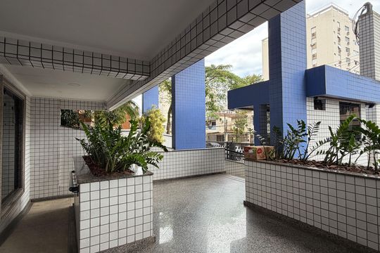 Área comum de apartamento para alugar com 1 quarto, 60m² em Embaré, Santos