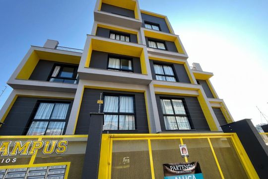 Fachada de kitnet/studio à venda com 1 quarto, 25m² em Vila Nova, Novo Hamburgo