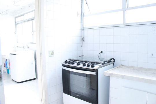 Cozinha de apartamento para alugar com 4 quartos, 240m² em Consolação, São Paulo
