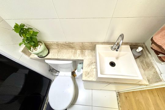 Banheiro de apartamento à venda com 2 quartos, 41m² em Vila Silvia, São Paulo