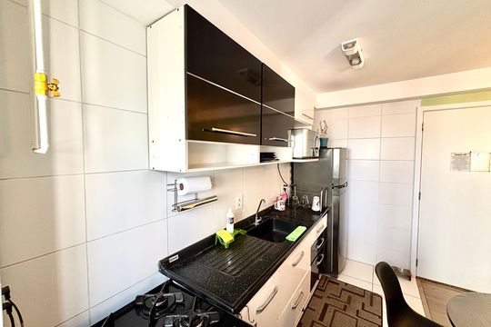 Cozinha de apartamento à venda com 2 quartos, 41m² em Vila Silvia, São Paulo