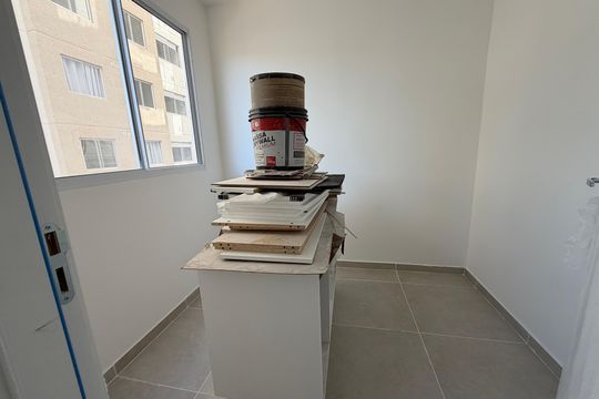 Quarto 1 de apartamento para alugar com 2 quartos, 33m² em Jardim Caravelas, São Paulo