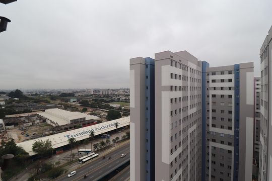 Vista Varanda Sala de apartamento à venda com 2 quartos, 42m² em Jardim, Santo André