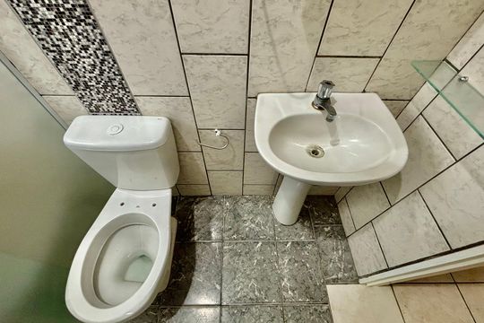 Banheiro  de casa para alugar com 1 quarto, 55m² em Jardim Danfer, São Paulo