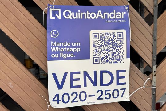 Placa  de casa à venda com 2 quartos, 112m² em Alto Industrial, São Bernardo do Campo
