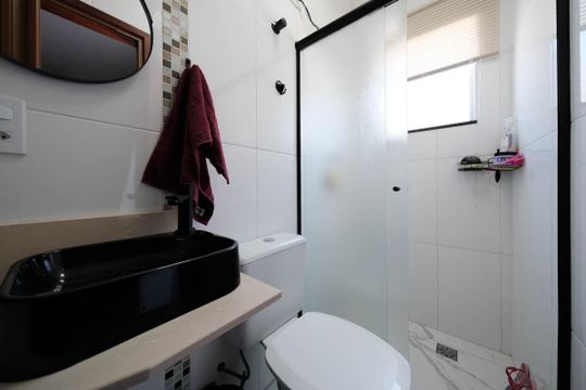 Suíte de casa de condomínio à venda com 3 quartos, 117m² em Vila Buenos Aires, São Paulo