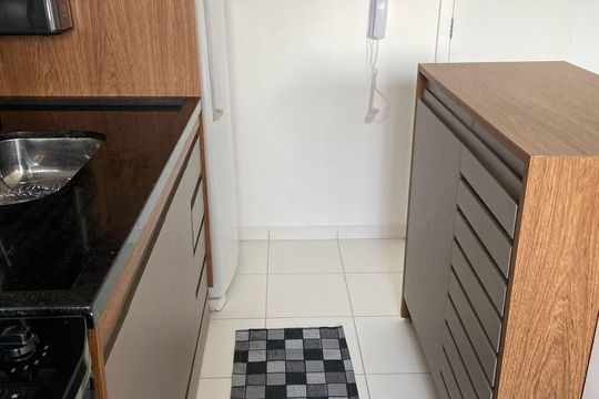 Cozinha de apartamento para alugar com 2 quartos, 44m² em Vila Pirituba, São Paulo