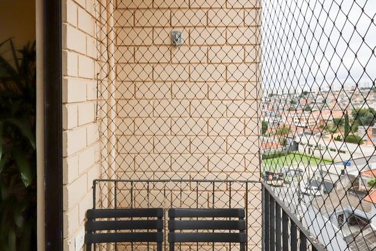 Varanda de apartamento à venda com 2 quartos, 70m² em Vila Campo Grande, São Paulo