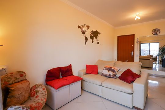Sala de apartamento à venda com 2 quartos, 70m² em Vila Campo Grande, São Paulo