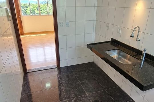 Cozinha de casa para alugar com 2 quartos, 60m² em Canaa, Belo Horizonte