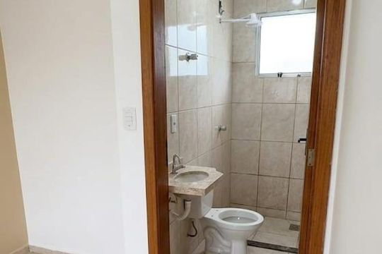 Banheiro de casa para alugar com 2 quartos, 60m² em Canaa, Belo Horizonte