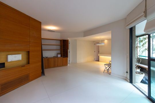 Sala de apartamento para alugar com 3 quartos, 125m² em Pinheiros, São Paulo