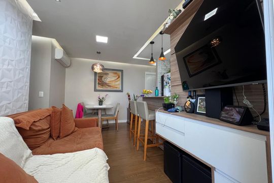 Sala de apartamento à venda com 2 quartos, 60m² em Parque da Vila Prudente, São Paulo