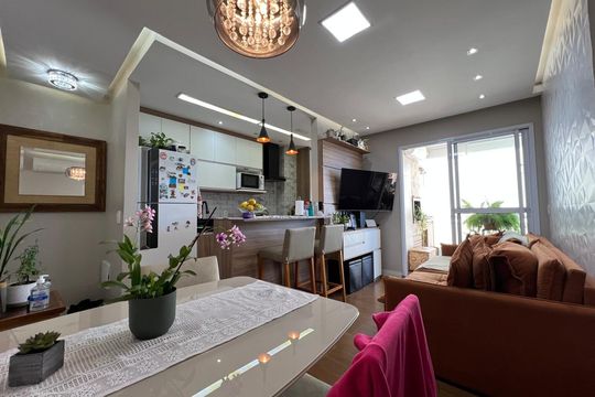 Sala de apartamento à venda com 2 quartos, 60m² em Parque da Vila Prudente, São Paulo