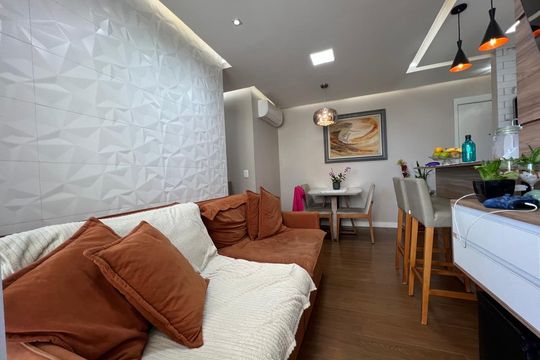 Sala de apartamento à venda com 2 quartos, 60m² em Parque da Vila Prudente, São Paulo