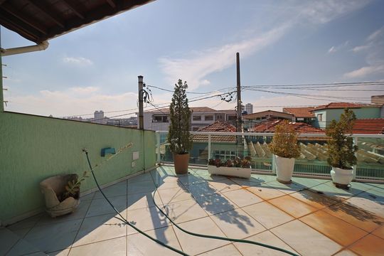 Varanda da Suíte de casa para alugar com 3 quartos, 200m² em Vila Marieta, São Paulo