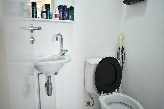 Lavabo de apartamento à venda com 1 quarto, 38m² em Vila da Saúde, São Paulo