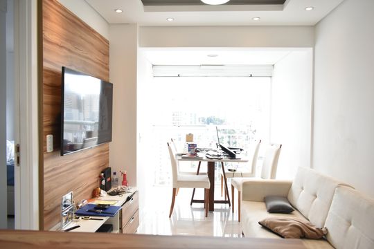 Sala de apartamento à venda com 1 quarto, 38m² em Vila da Saúde, São Paulo