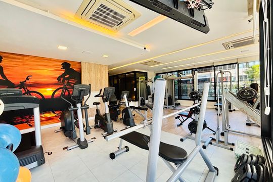 Área comum - Academia de apartamento para alugar com 2 quartos, 112m² em Alphaville, Barueri