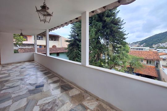 Varanda da Sala de casa para alugar com 3 quartos, 319m² em São Francisco, Niterói