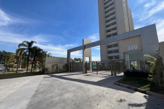 Fachada de apartamento para alugar com 2 quartos, 50m² em Braúnas, Belo Horizonte
