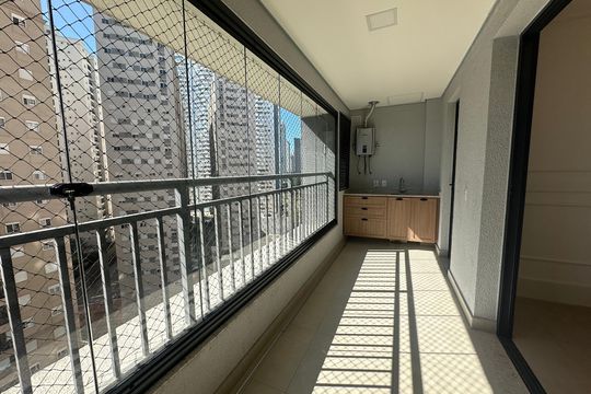 Varanda da Sala de apartamento para alugar com 2 quartos, 88m² em Alphaville, Barueri