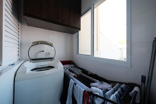 Sala/Cozinha de apartamento à venda com 3 quartos, 55m² em Vila Santa Teresa, São Paulo