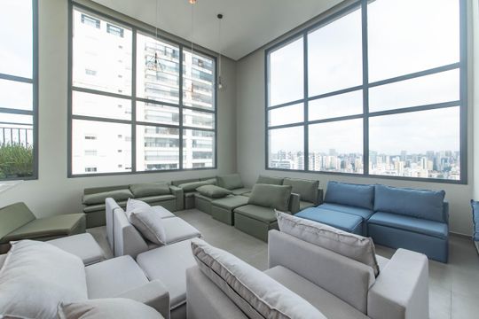 Area Comum de apartamento para alugar com 1 quarto, 35m² em Cidade Monções, São Paulo