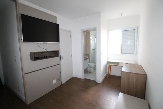 Suíte de apartamento para alugar com 2 quartos, 63m² em Parque Residencial Aquarius, São José dos Campos