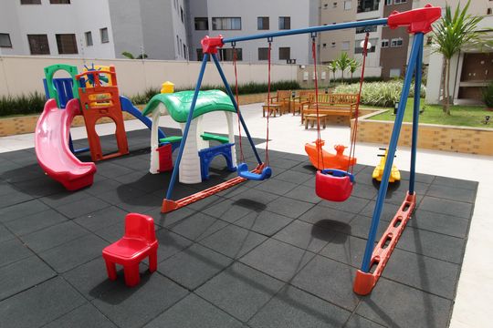 Área comum - Playground de apartamento para alugar com 2 quartos, 63m² em Parque Residencial Aquarius, São José dos Campos