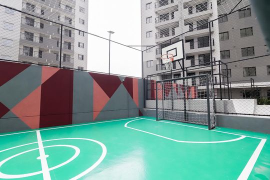 Área comum - Quadra de apartamento à venda com 2 quartos, 38m² em Vila Campanela, São Paulo